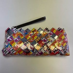 Nahui Ollin Candy Wristlet Clutch Purse Wallet, New